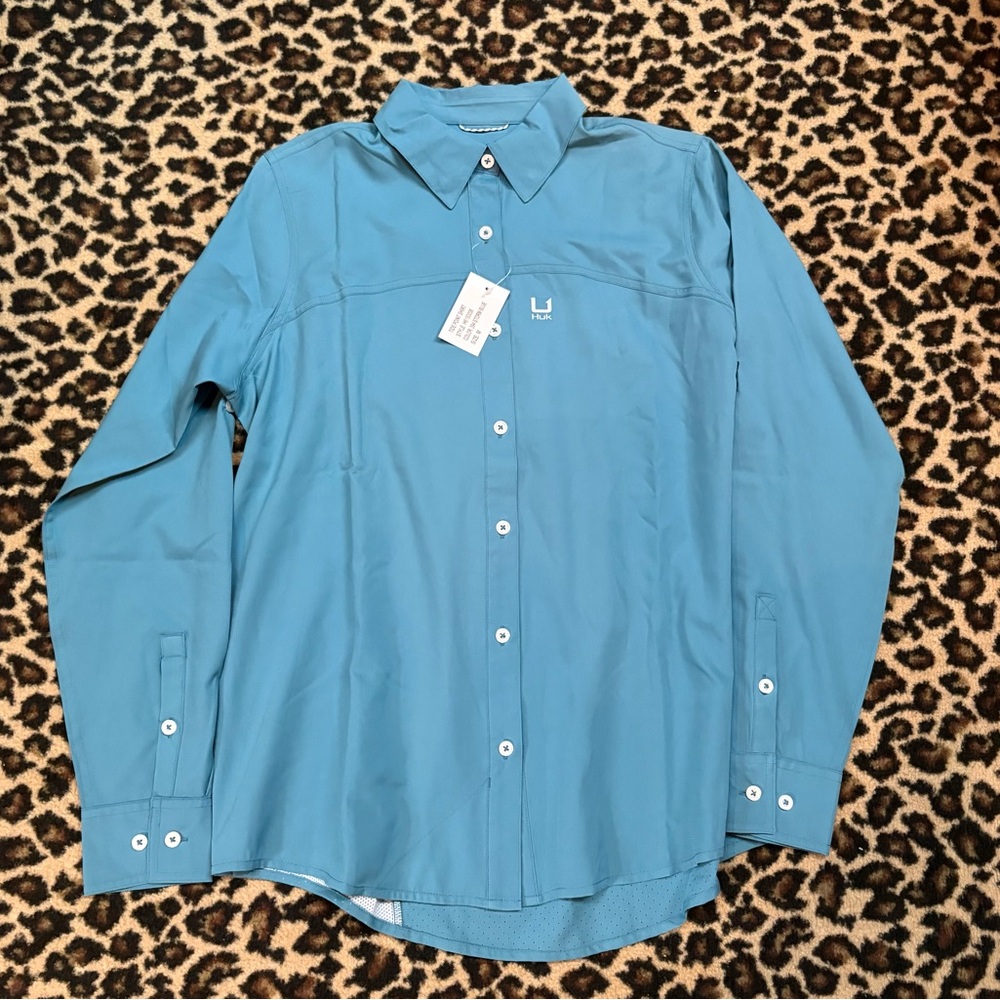 NWT Huk Fishing Tide Point Long Sleeve Shirt
